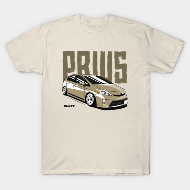 Stanced Prius T-Shirt by shketdesign